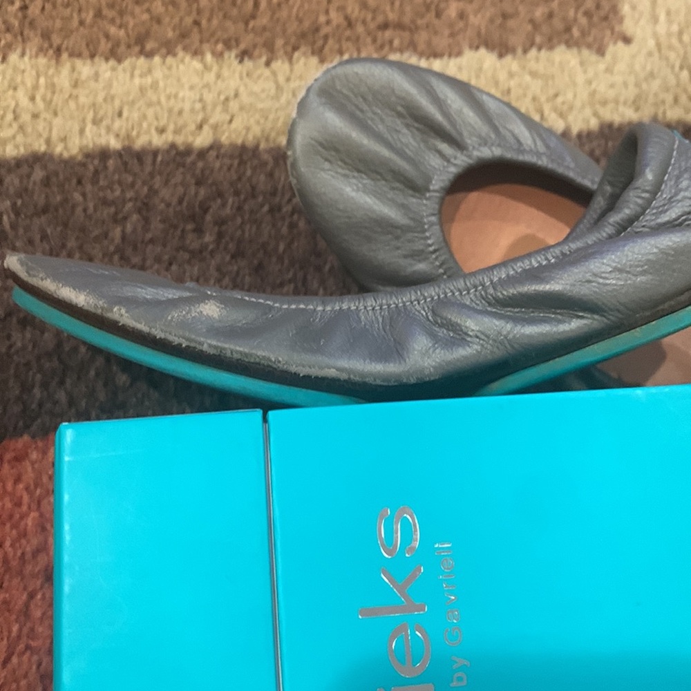 Tieks Metallic Ballet Flats With Box - image 5